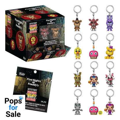 Five Nights at Freddy's POP! Vinyl Keychains 4 cm Classic Display (12)