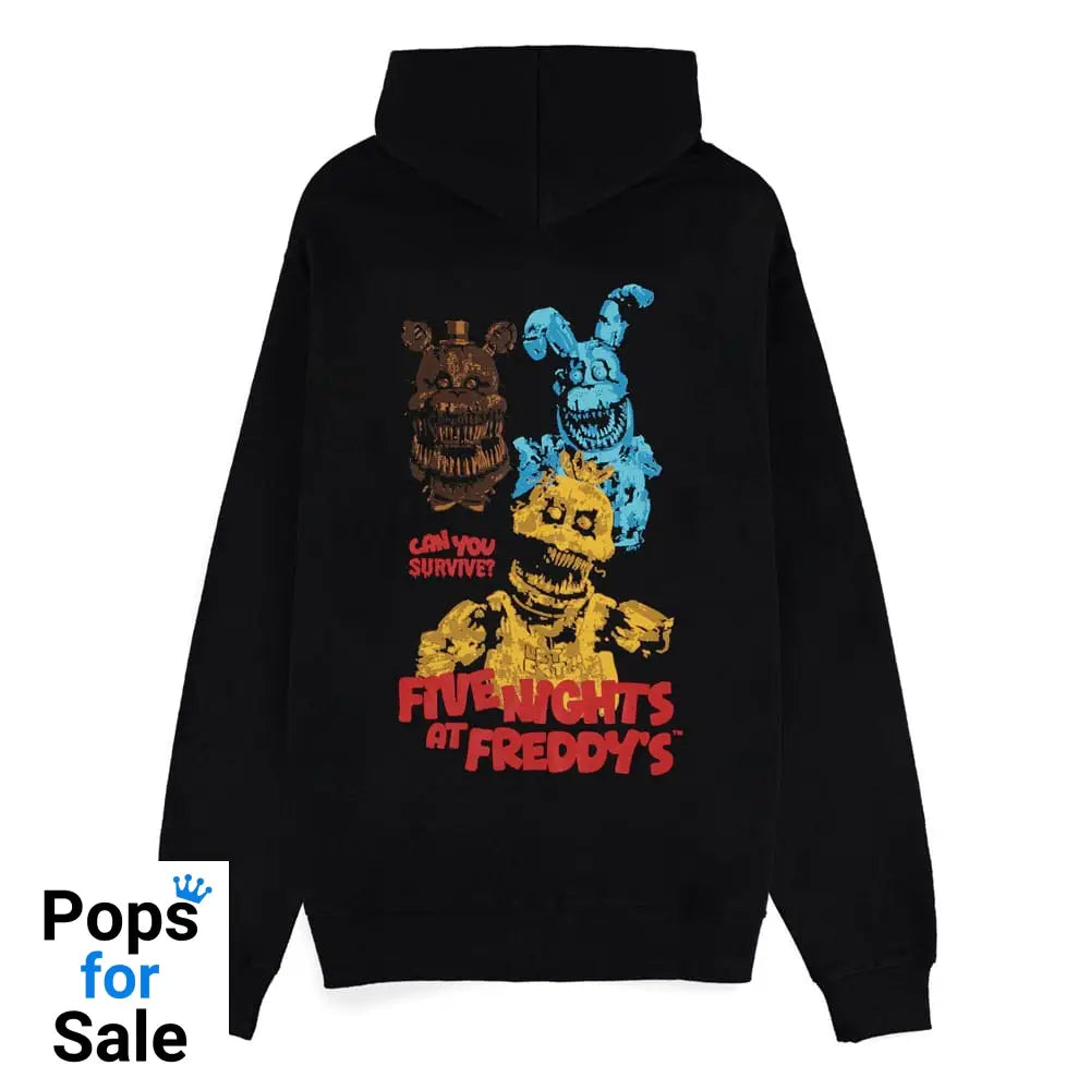 Five Nights at Freddy's Zipper Hoodie Can You Survive Size L