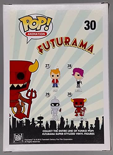 30 Robot Devil - Futurama - Funko POP - Box Damaged