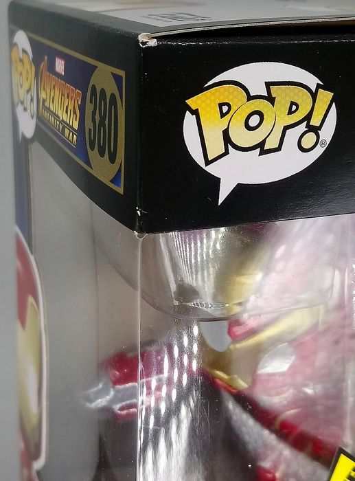#380 Iron Man (Lights Up) Marvel Avengers Infinity Wa Box Damaged Funko POP