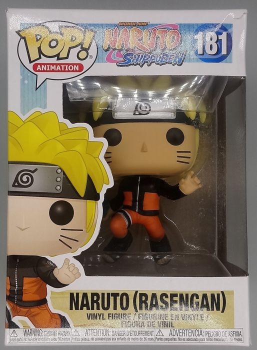 #181 Naruto (Rasengan) - Naruto Shippuden - Box Damaged Funko POP