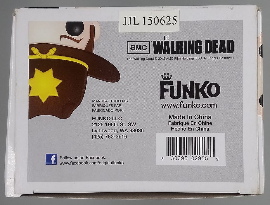 13 Rick Grimes - The Walking Dead - Funko POP - Box Damaged