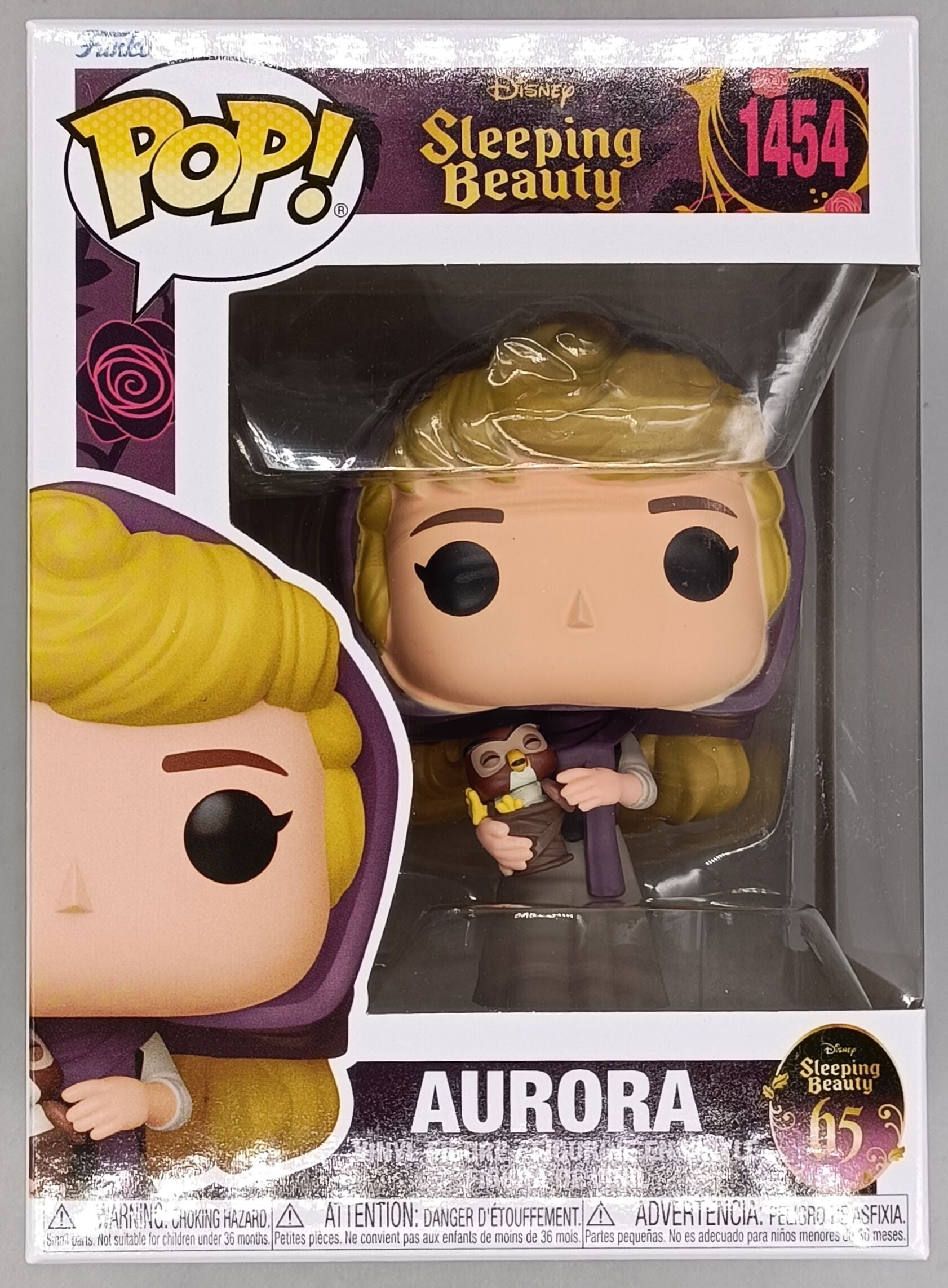 1454 Aurora w/Owl - Disney Sleeping Beauty 65th Anniversary Funko POP - Brand New