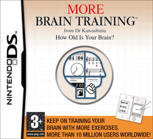 More Brain Training from Dr Kawashima: How Old Is Your Brain for Nintendo DS/3DS
