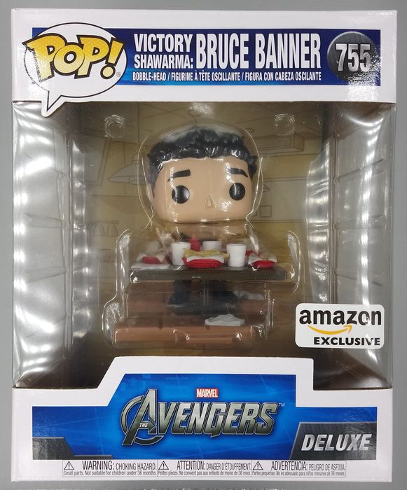 #755 Victory Shawarma: Bruce Banner - Deluxe Marvel Avengers Funko POP