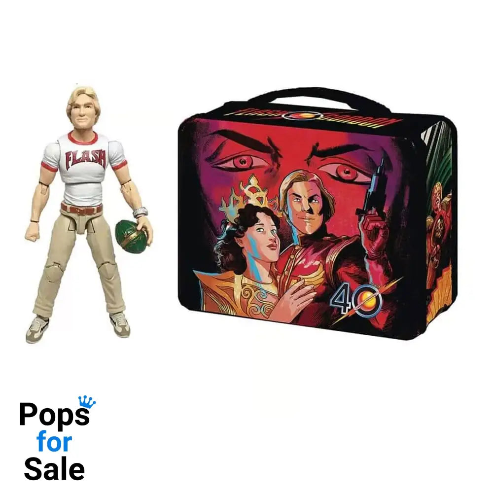 Flash Gordon Hero H.A.C.K.S. Action Figure Flash Gordon with Lunchbox