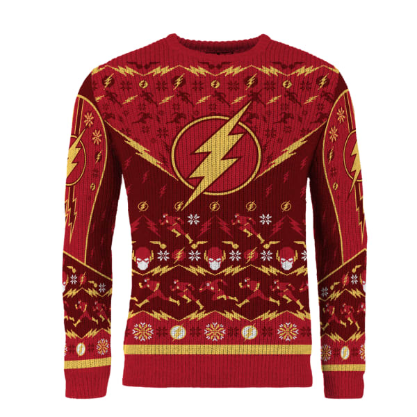 The Flash Christmas Jumper (Size XXL)