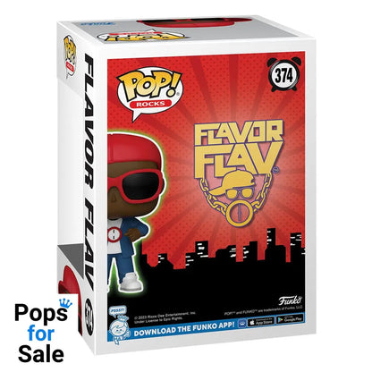Flavor Flav POP! Rocks Vinyl Figure Flavor of Love 9 cm
