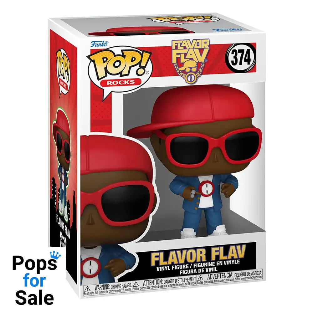 Flavor Flav POP! Rocks Vinyl Figure Flavor of Love 9 cm
