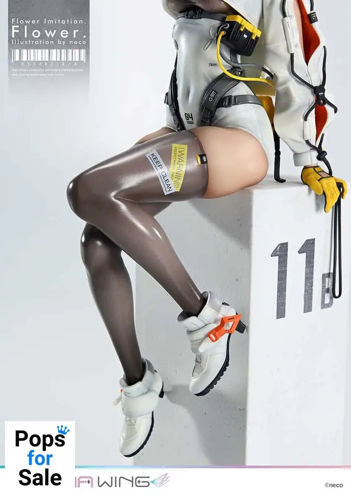 Flower Imitation Prisma Wing PVC Statue 1/7 Flower Illustration by Neco 28 cm Statues