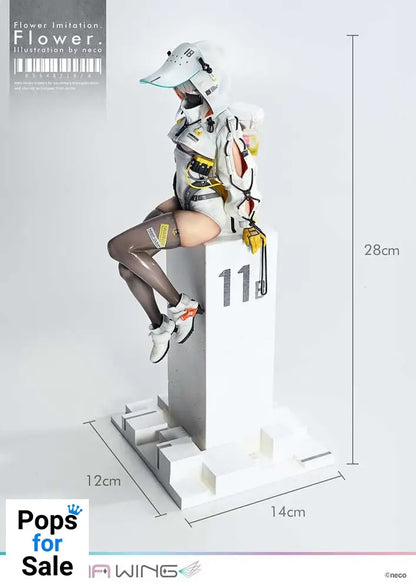 Flower Imitation Prisma Wing PVC Statue 1/7 Flower Illustration by Neco 28 cm