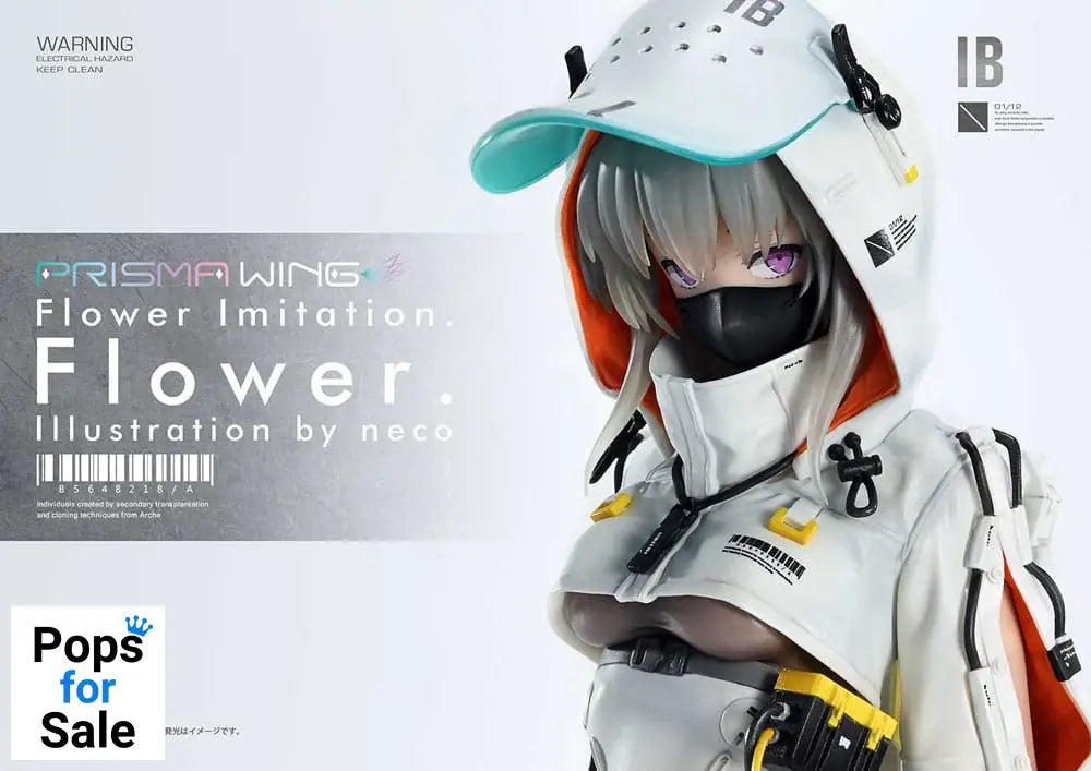 Flower Imitation Prisma Wing PVC Statue 1/7 Flower Illustration by Neco 28 cm