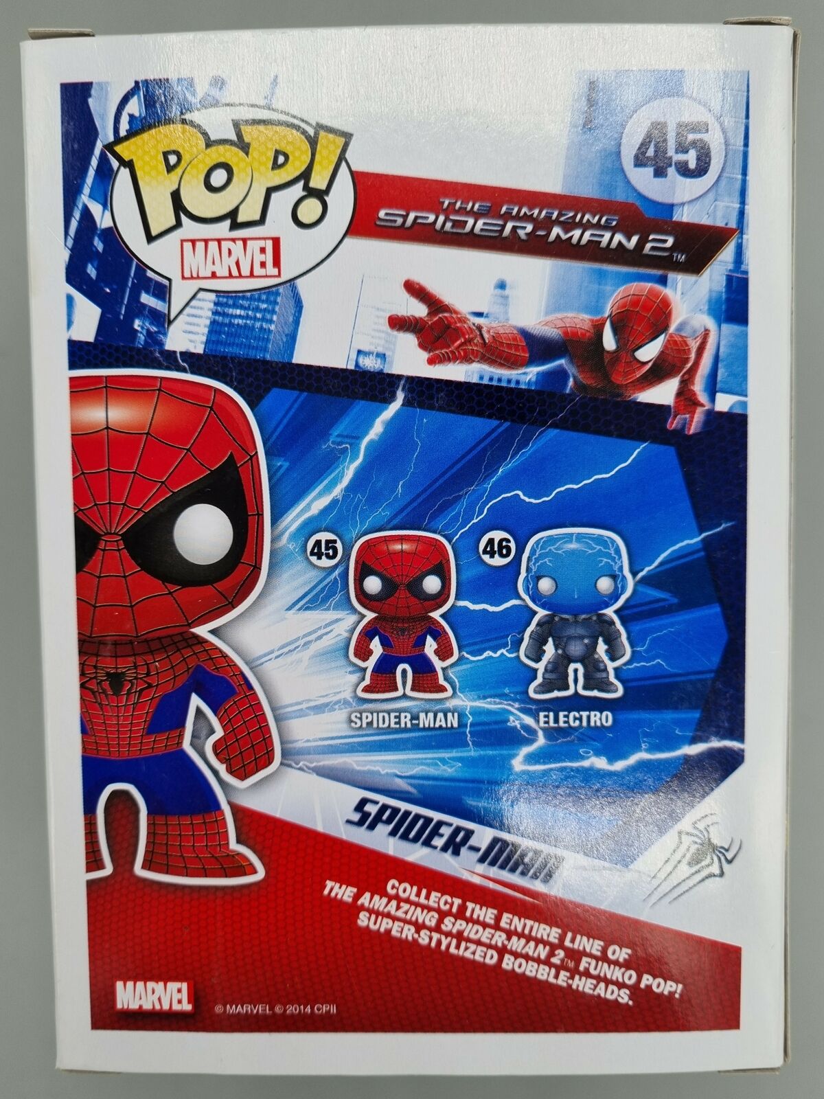 #45 Spider-Man - Marvel Amazing Spiderman 2 Funko POP