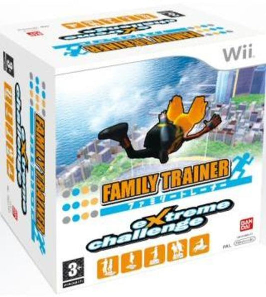 Family Trainer: Extreme Challenge with Family Trainer Mat Controller for Nintendo Wii/Wii-U - [No Manual or Outer Box]