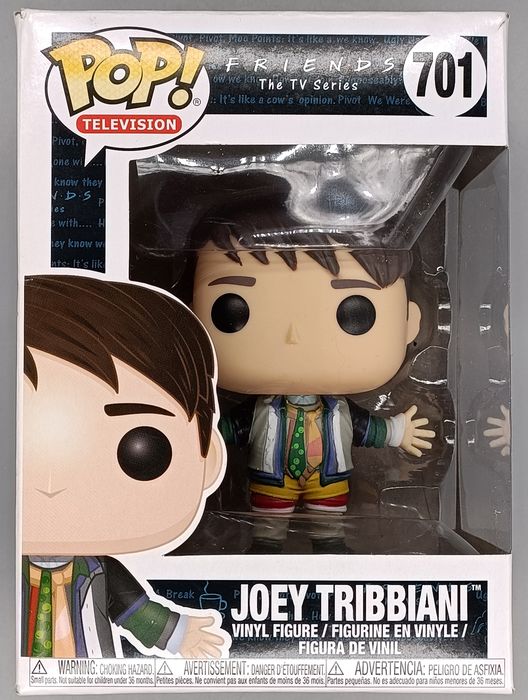 701 Joey Tribbiani (Chandler's Clothes) Friends Funko POP - Box Damaged