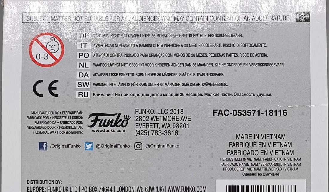 324 Wizard Deadpool - Marvel - Box Damaged Funko POP