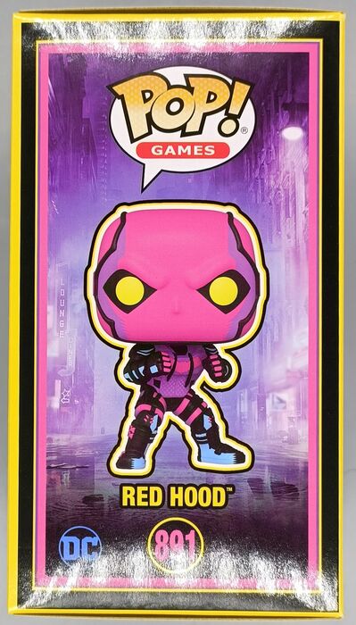 #891 Red Hood - Blacklight - DC Gotham Knights Funko POP