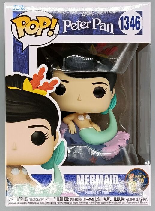 1346 Mermaid - Disney Peter Pan 70th Anniversary - New Funko POP in Protector