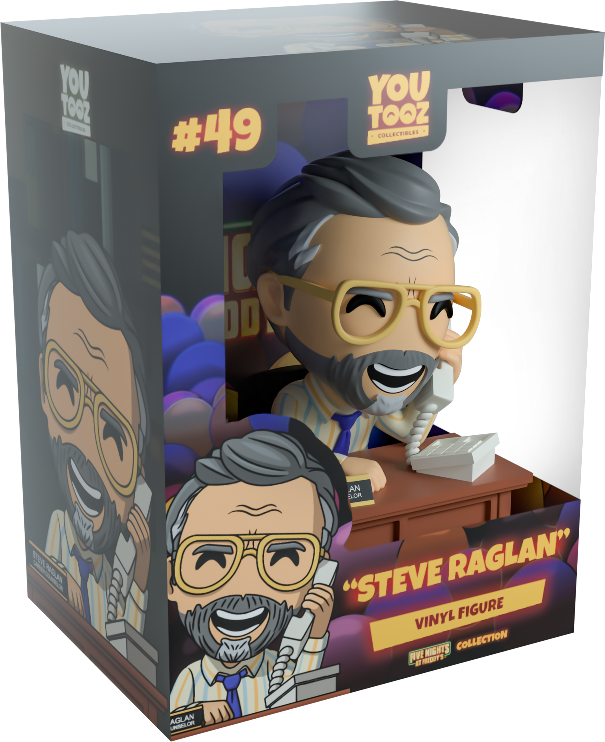 Youtooz FNAF Movie Steve Raglan Action Figure