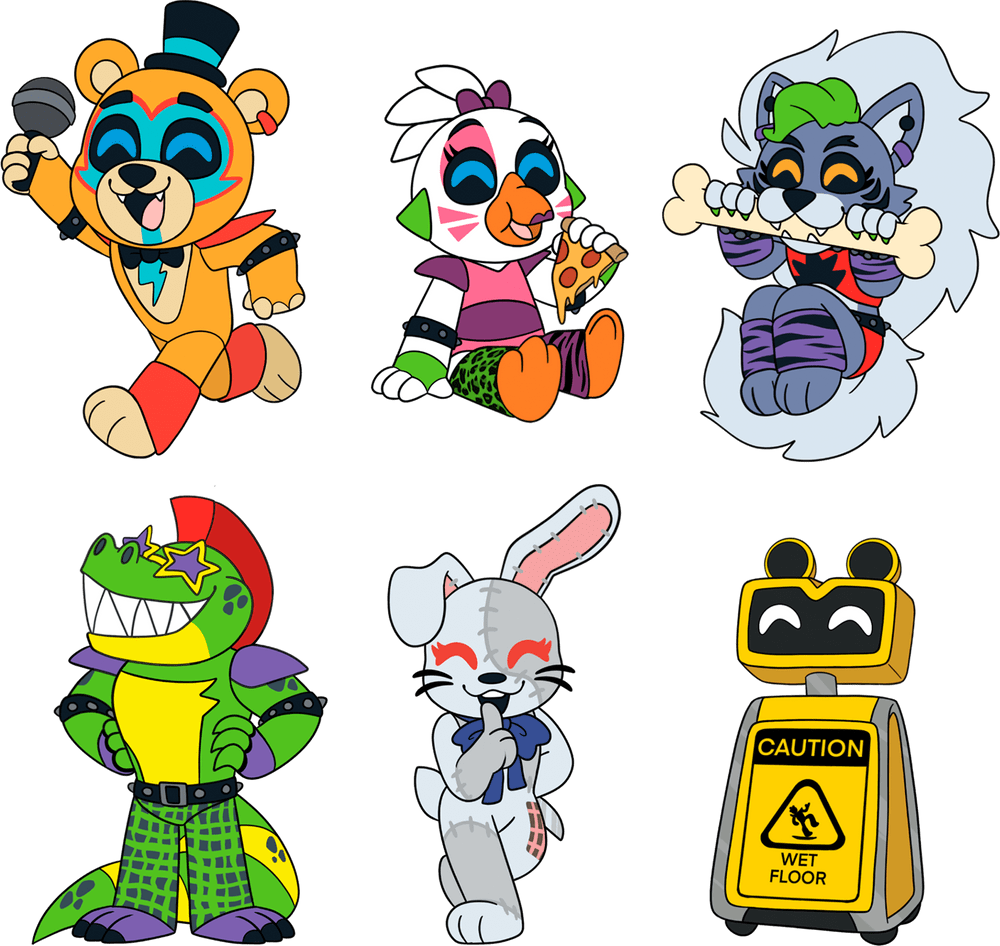 Youtooz - FNAF Security Breach Pin Set