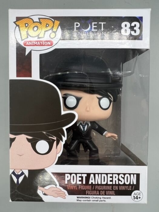 #83 Poet Anderson - Poet Anderson: The Dream Walker Box Damaged Funko POP