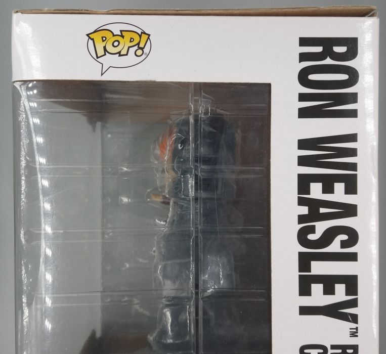 82 Ron Weasley Riding Chess Piece Movie Moment - Harry Potter Funko POP - Damaged Box
