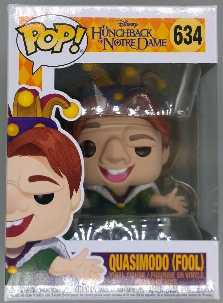 634 Quasimodo (Fool) Disney Hunchback of Notre Dame Funko POP - Box Damaged