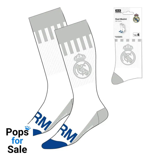 Football Socks 3-Pack Real Madrid White 38-45