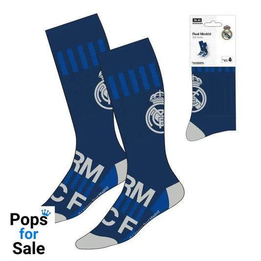 Football Socks Real Madrid Blue 38-45 Footwear