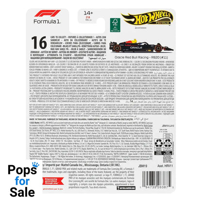 Formula 1 Hot Wheels Premium Diecast Vehicle 1/64 Oracle Red Bull Racing RB20 (#11) (Sergio Perez 2024)