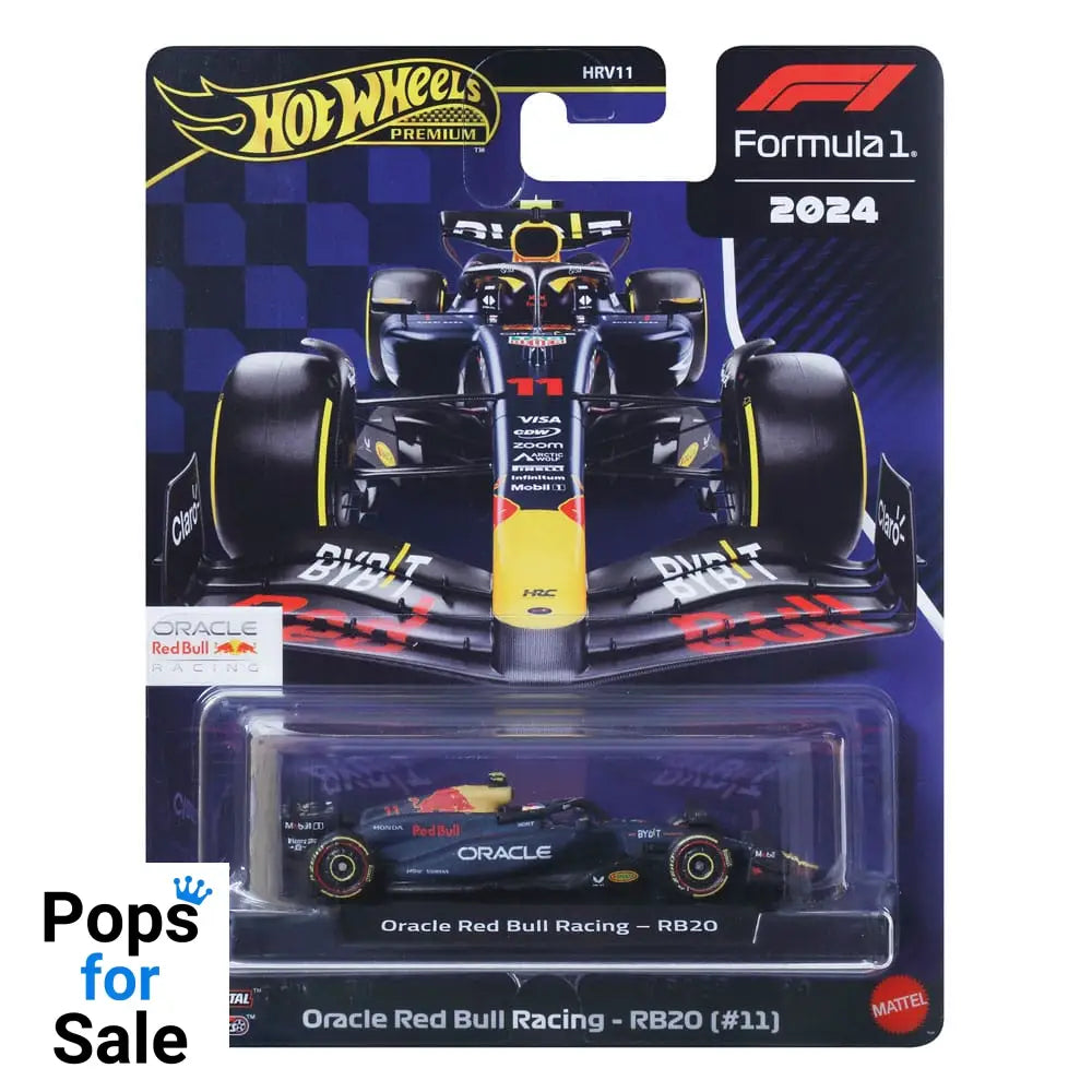 Formula 1 Hot Wheels Premium Diecast Vehicle 1/64 Oracle Red Bull Racing RB20 (#11) (Sergio Perez 2024) Vehicles
