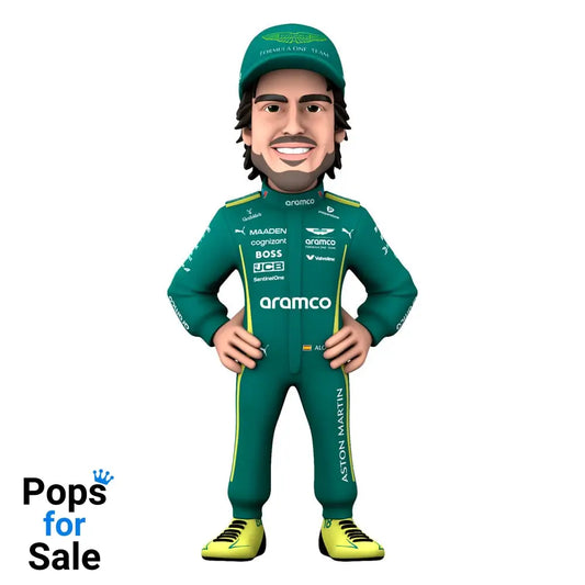 Formula 1 Minix Figure Fernando Alonso (Aston Martin) 12 cm Mini-figures
