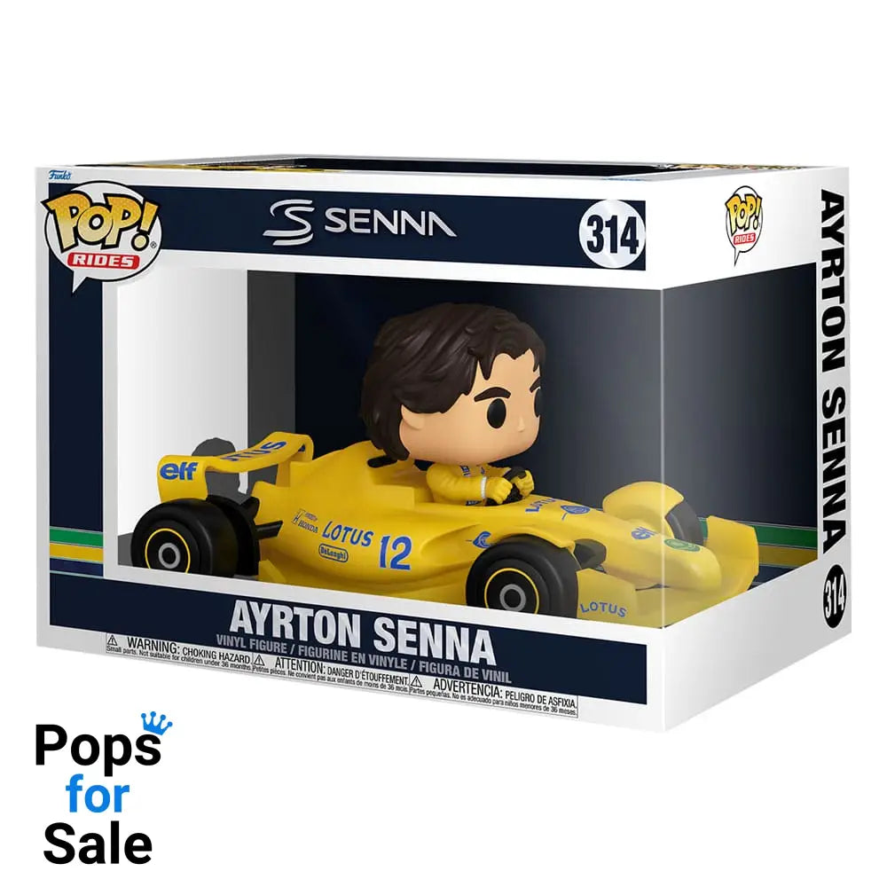 Formula 1 POP! Rides Deluxe Vinyl McLaren- Ayrton Senna 9 cm