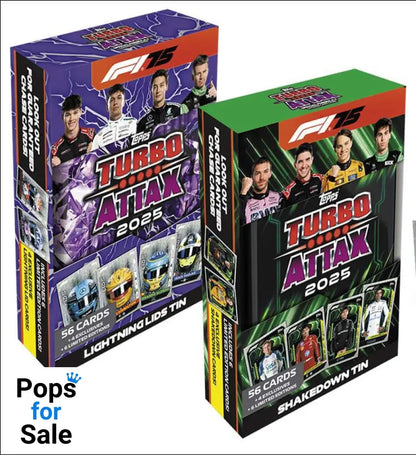 Formula 1 Turbo Attax TCG 2025 F1 Mega Tin Display (6)  *German Version*