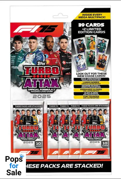 Formula 1 Turbo Attax TCG 2025 Mega Multipack *German Version*