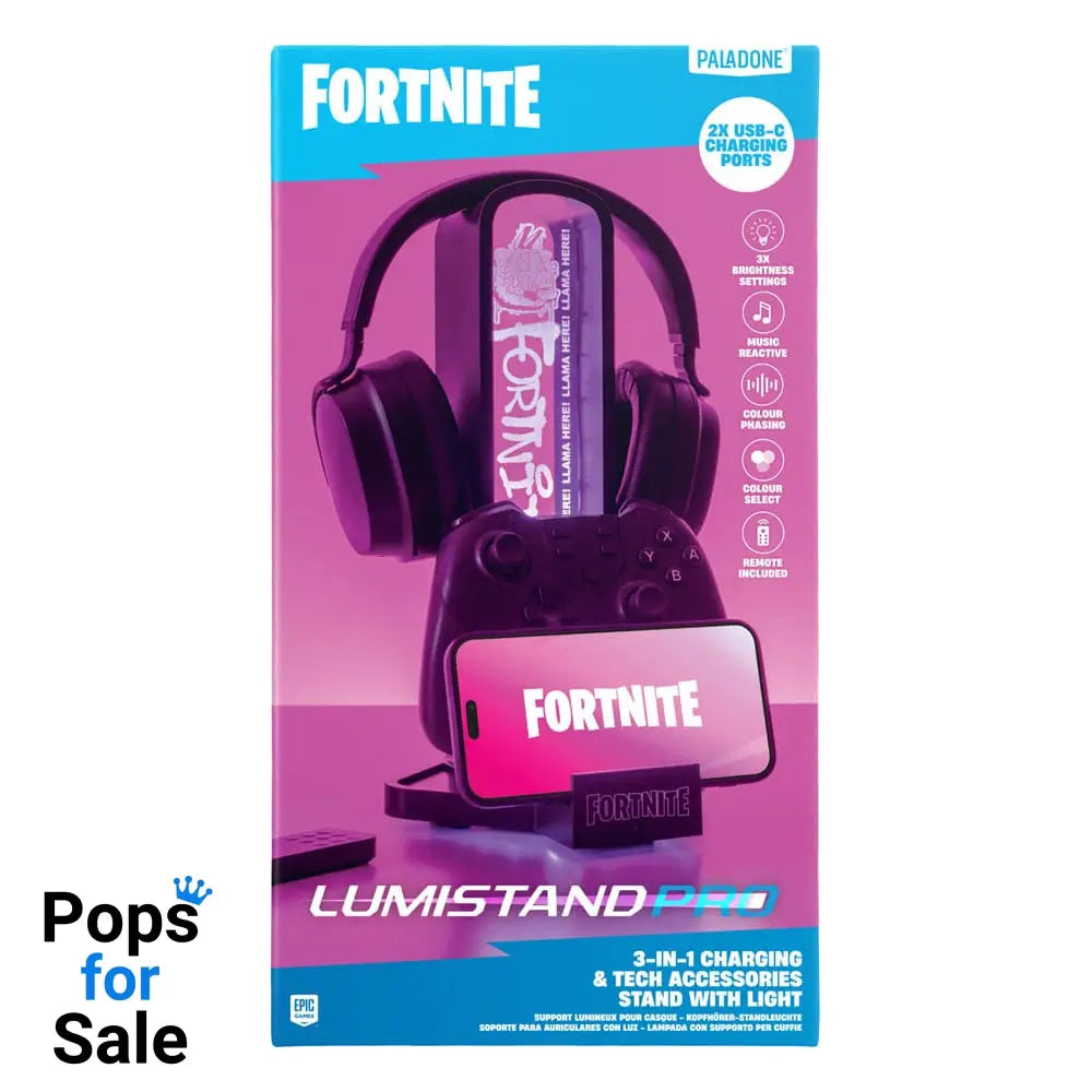 Fortnite Desk Headphone Stand with Light 30 cm