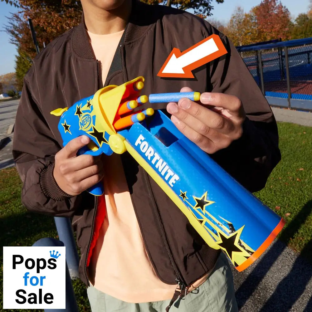 Fortnite NERF Half Tone Hero Blaster