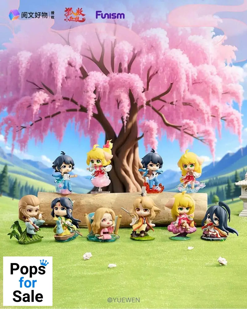 Fox Spirit Matchmaker Blind Box Mini Figures Sea Oath Mountain Alliance 8 cm Display (8) Mini-figures,Blind Boxes