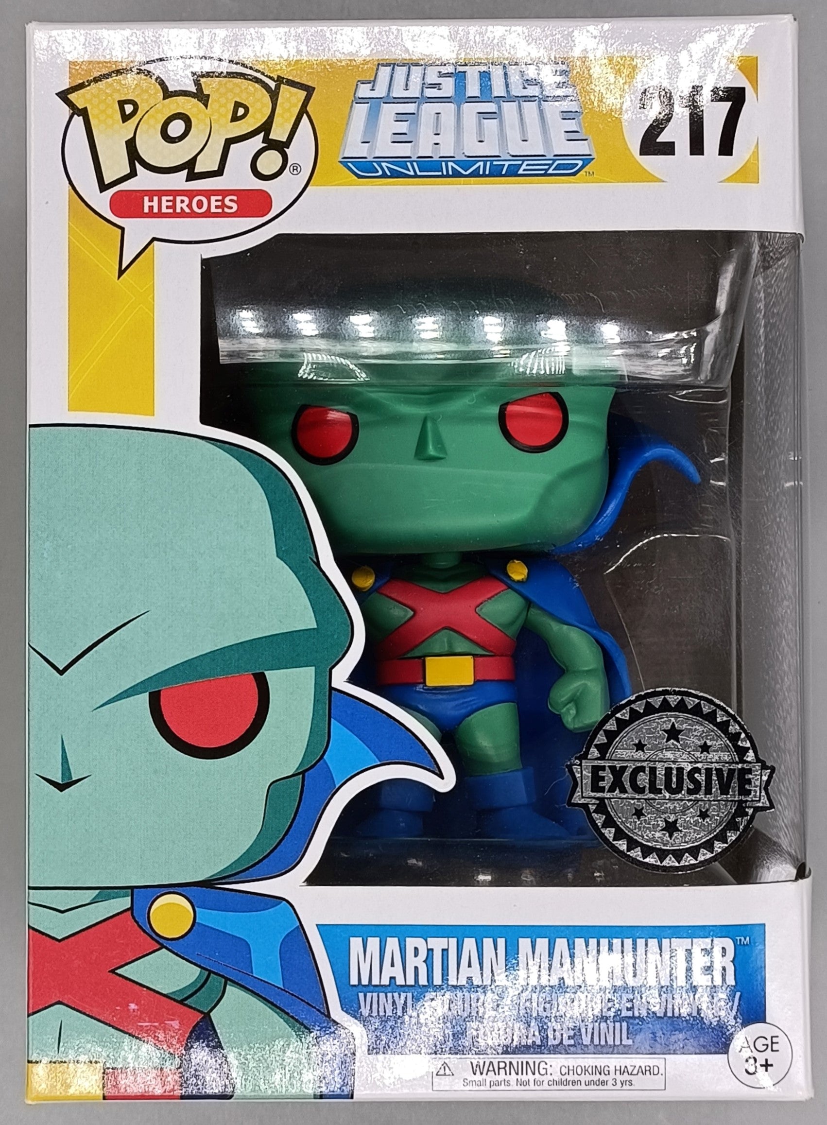 #217 Martian Manhunter - Justice League - Box Damaged Funko POP