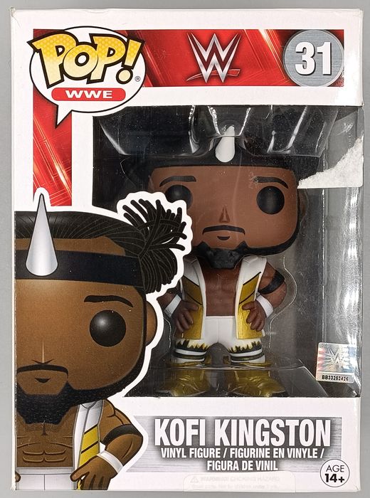 #31 Kofi Kingston - WWE - Box Damaged Funko POP