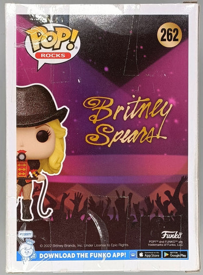262 Britney Spears (Circus- w/ Hat) Chase - Rocks - Funko POP - Box Damaged
