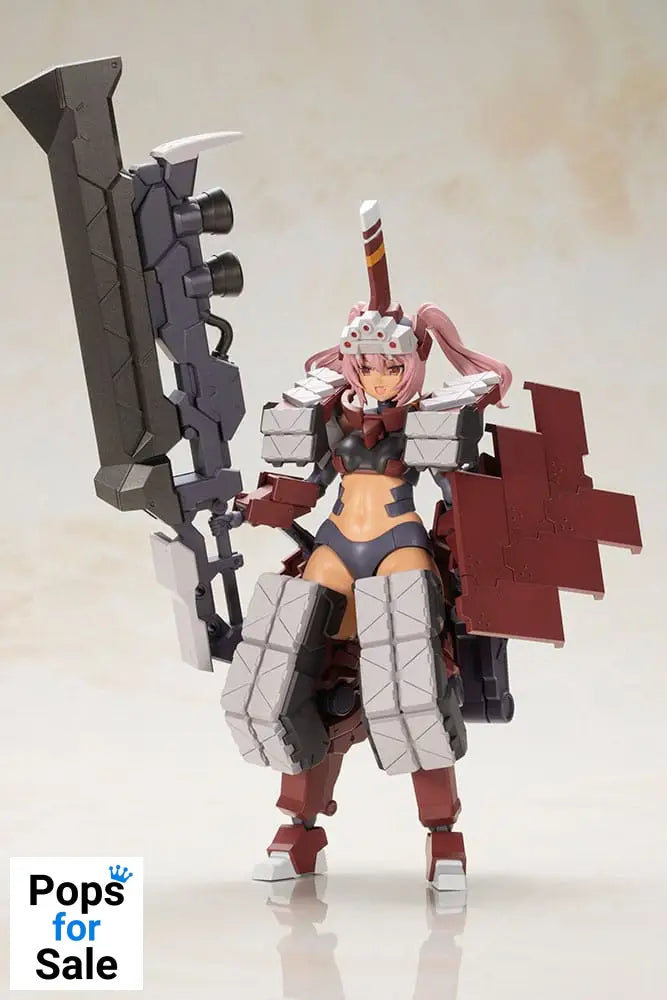 Frame Arms Girl Plastic Model Kit Kagutsuchi-Otsu Fencer 19 cm