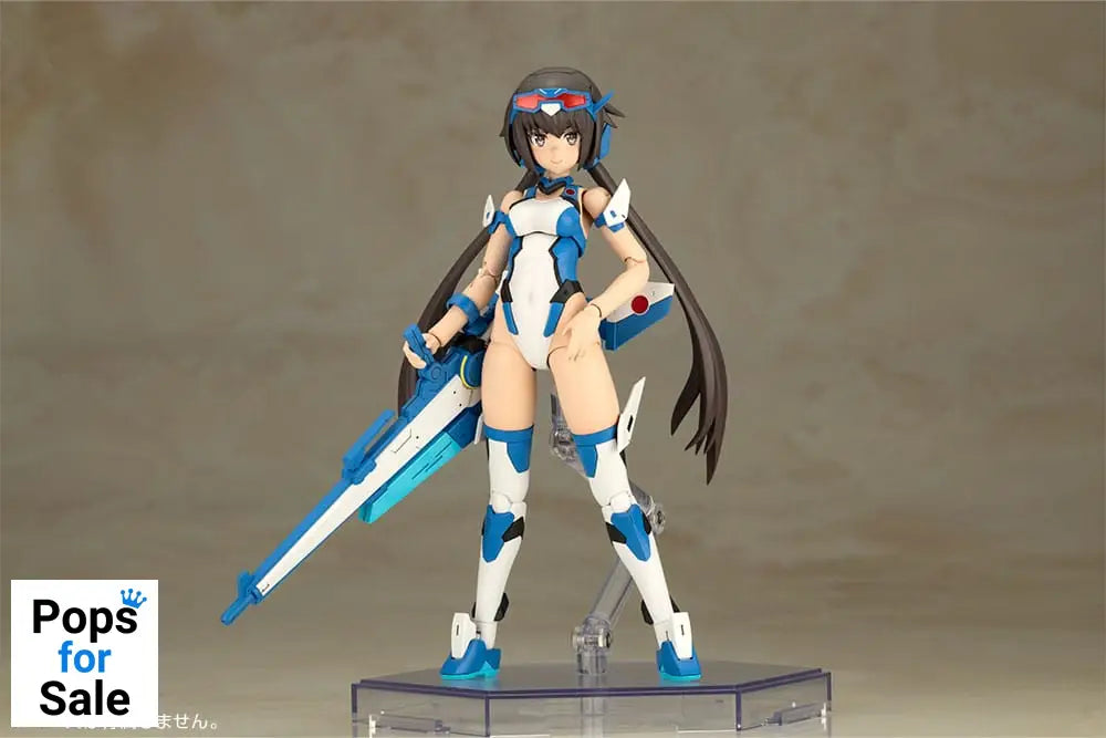 Frame Arms Girl Plastic Model Kit Stylet Swimsuit Blue Impulse Color Ver. 16 cm Model kits