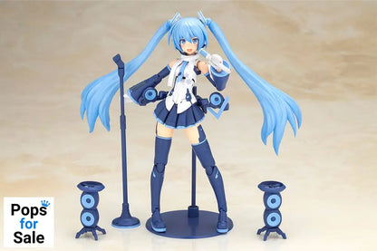Frame Arms Girl x Hatsune Miku Plastic Model Kit Frame Music Girl Snow Miku Another Color Ver. 15 cm