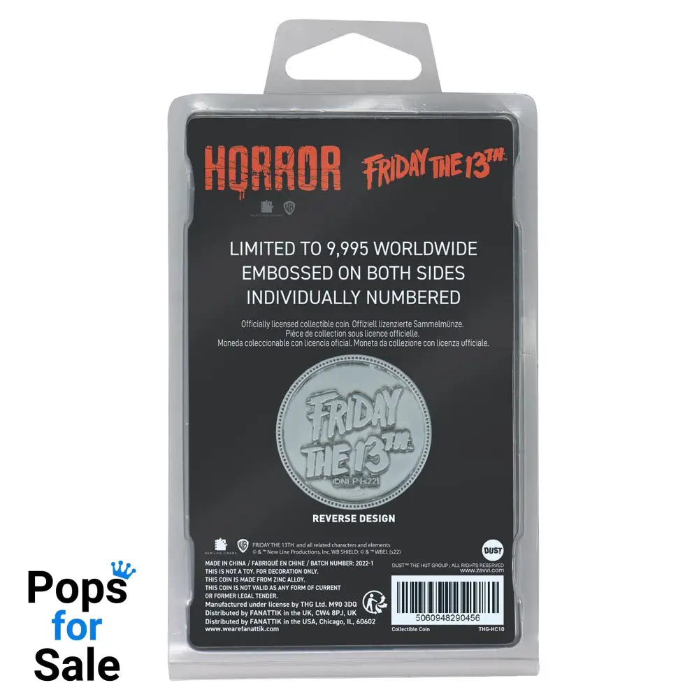 Friday the 13th Collectable Coin Limited Edition
