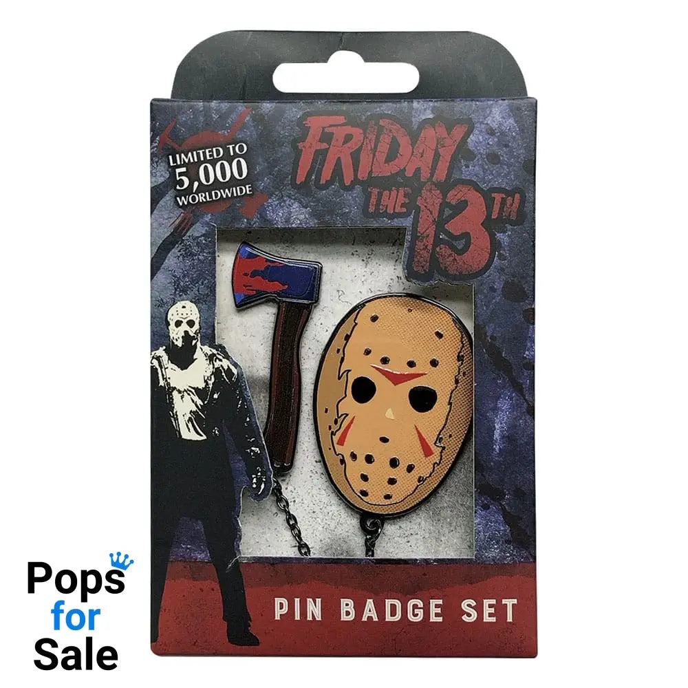 Friday the 13th Pin Badge 2-Pack