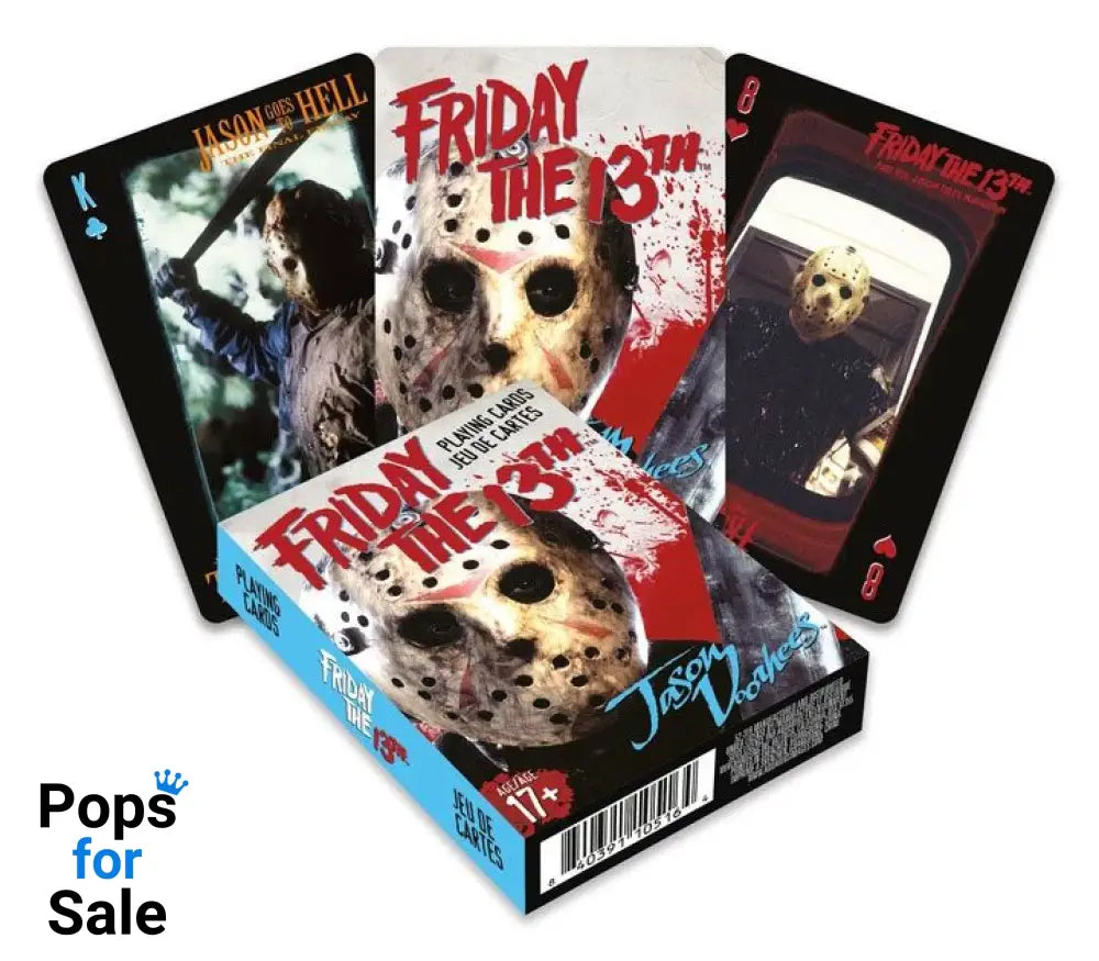 Friday the 13th Playing Cards Jason Playing cards