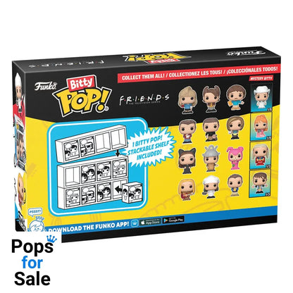 Friends Bitty POP! Vinyl Figure 4-Pack Joey 2,5 cm