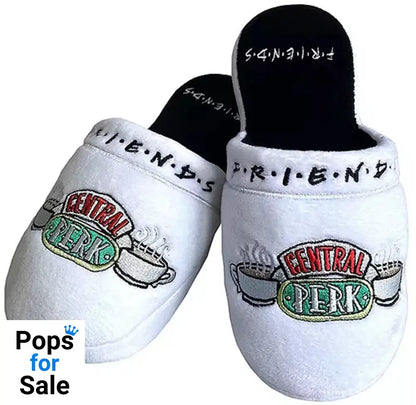 Friends: Central Perk White Ladies Mule Slippers UK 5-7