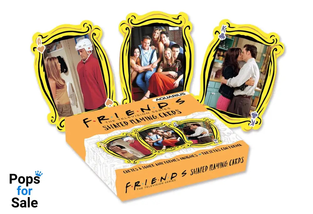 Friends Playing Cards Shaped Scenes Playing cards